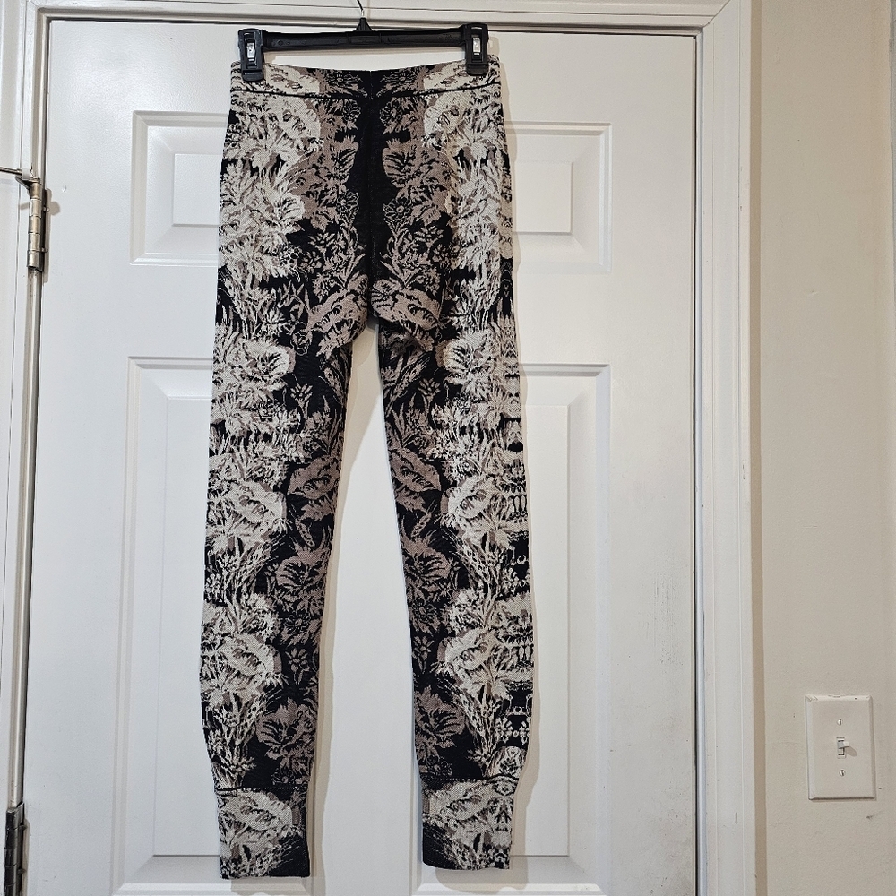 BCBGMAXAZRIA Alder Style 70%Silk Cotton Blend Leggings Size XXS - Picture 9 of 9